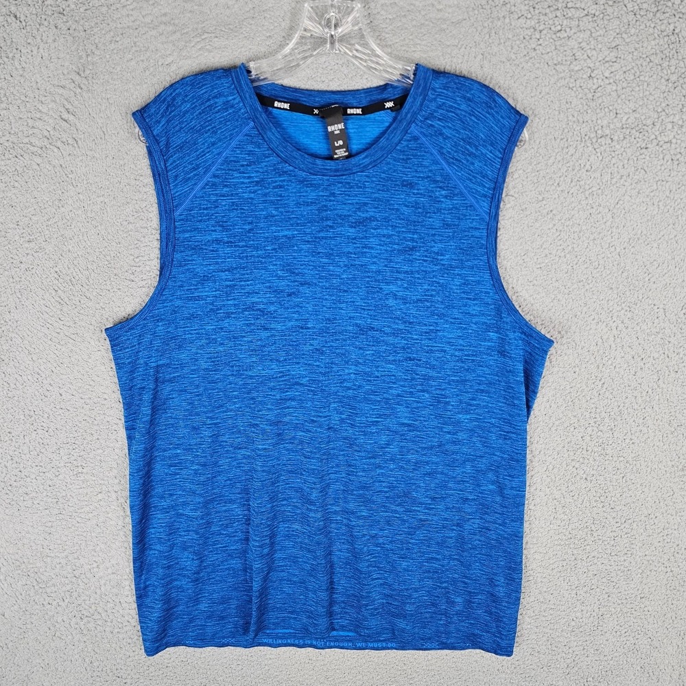 Rhone Reign Tank Top Mens Large Stretch Tech Performance Sweat Wicking 100443